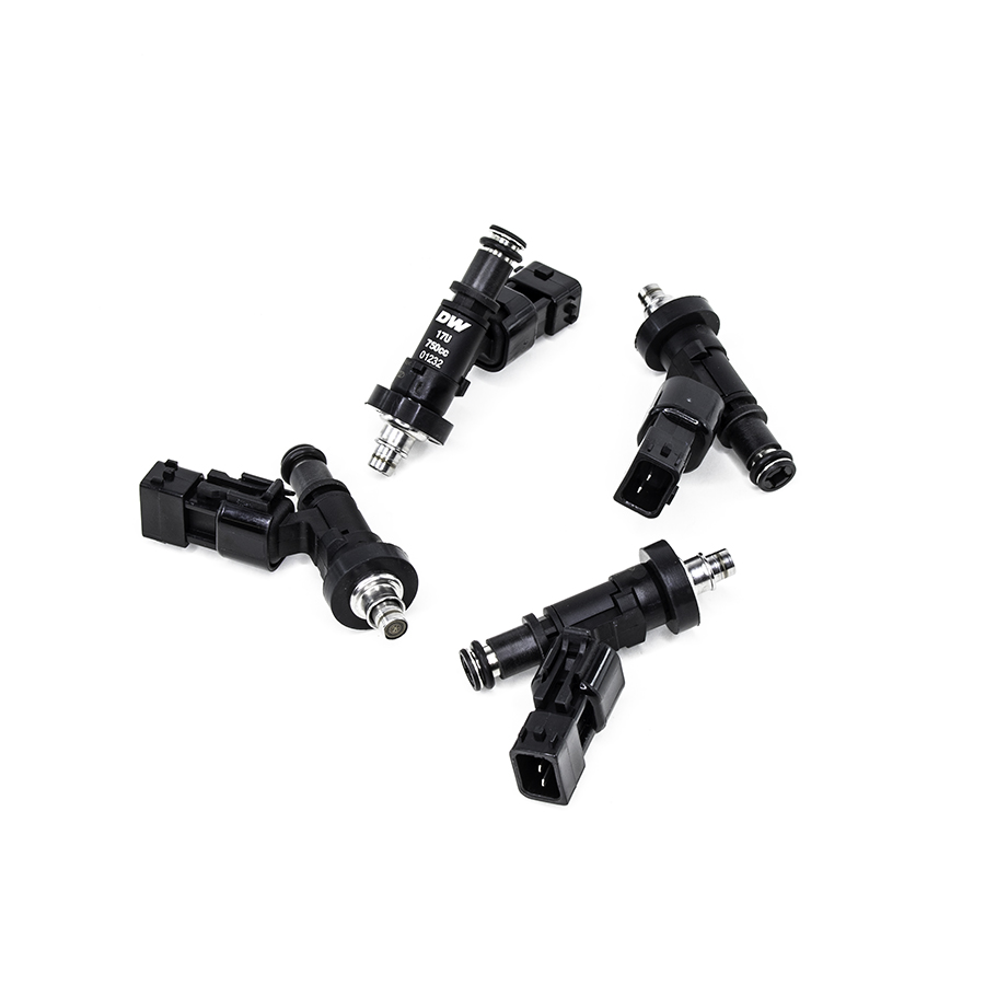 Set of 4 750cc Injectors for Honda S2000 F22 06-09, Civic Si K20/K24 02-15, Acura RSX/TSX K20/K24 02-08, Dodge Neon SRT-4 03-05 and Caliber SRT-4 08-09